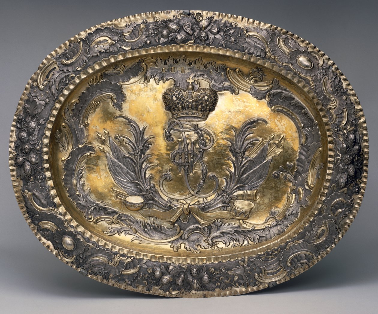 Plat avec le monogramme de Catherine II, 1762 - Andrei and Polozov, Aleksei Gerassimov