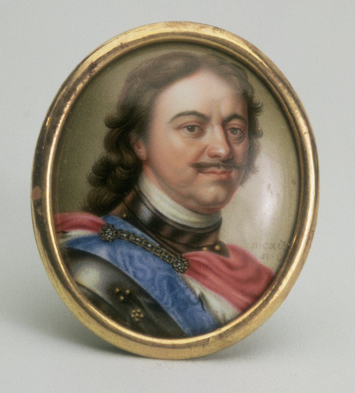 Portrait de Pierre I, c.1720 - Andrei Grigorievich Ovsov