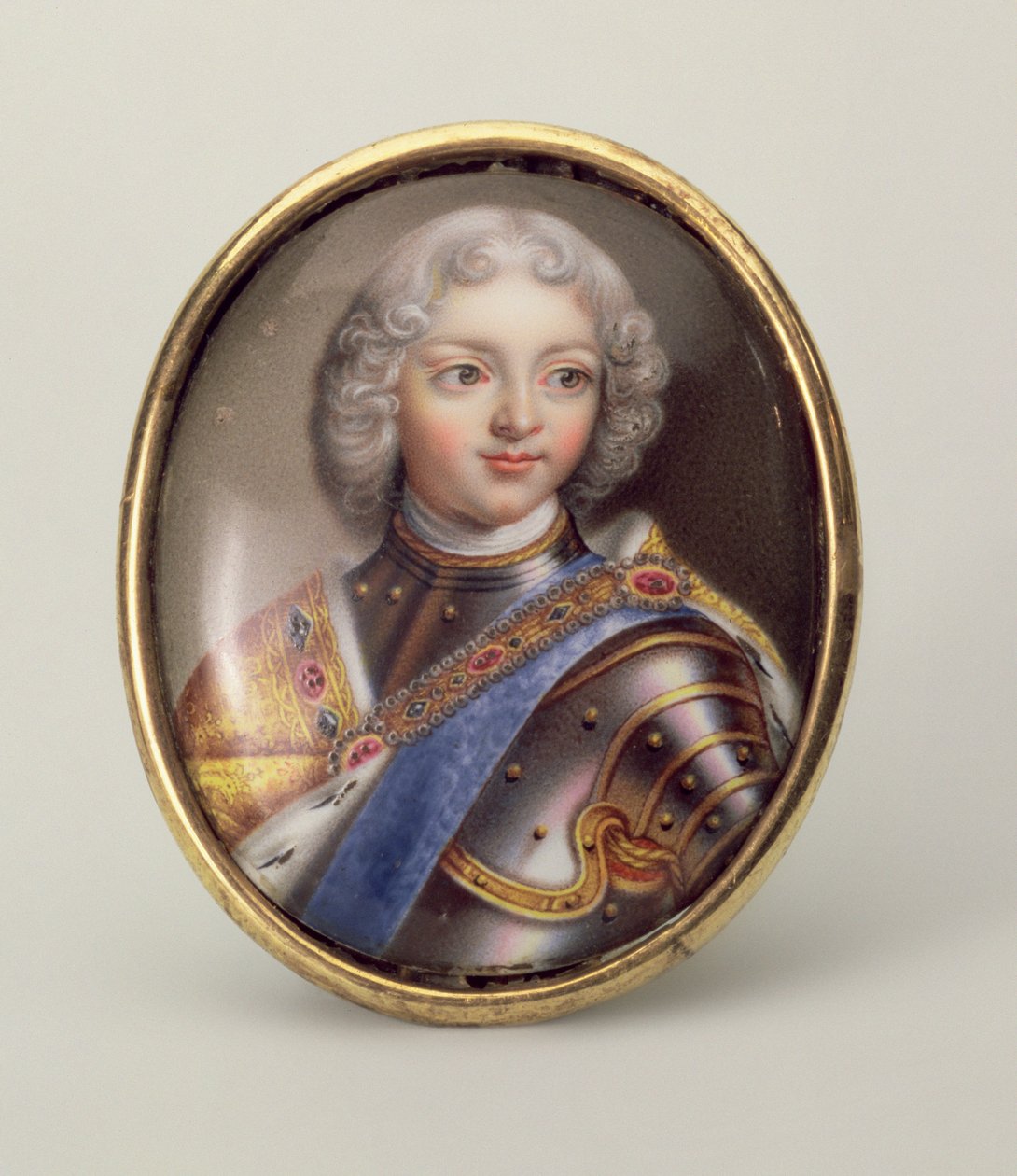 Portrait de Pierre II, c.1727 - Andrei Grigorievich Ovsov