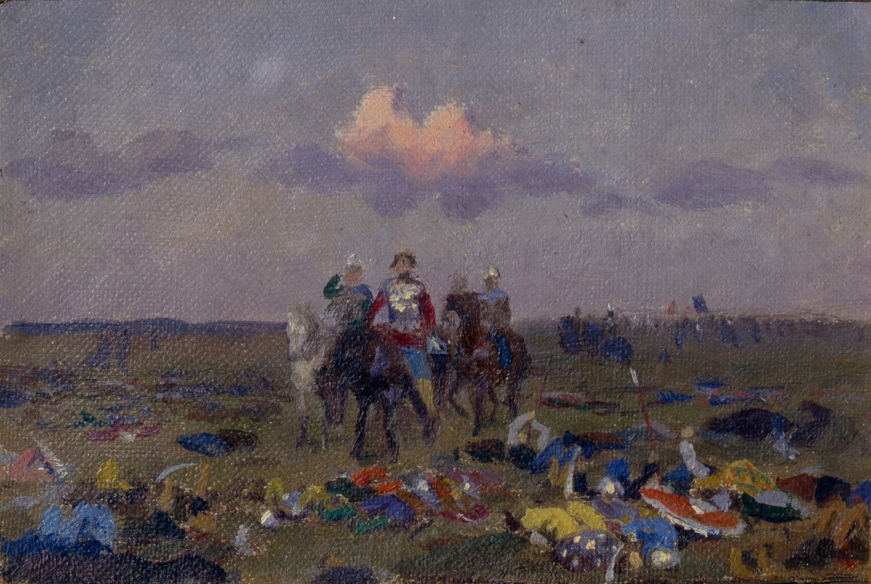 Sur le champ de bécassines - Andrei Petrovich Ryabushkin