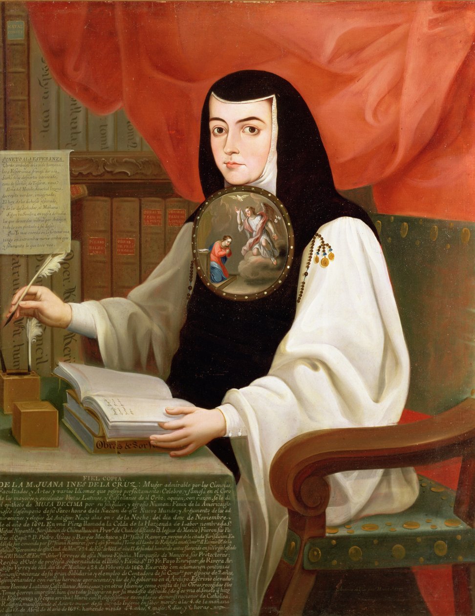 Sœur Juana Ines de la Cruz (1648-95) - Andres de Islas