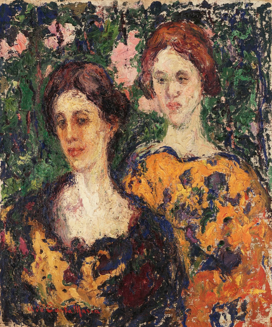 Deux femmes - Andres de Santa Maria