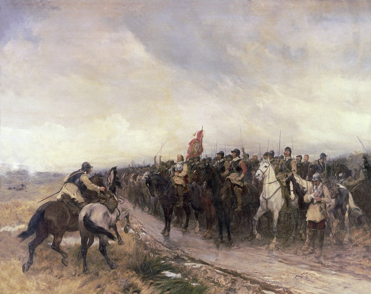 Cromwell à Dunbar, 1650 - Andrew Carrick Gow