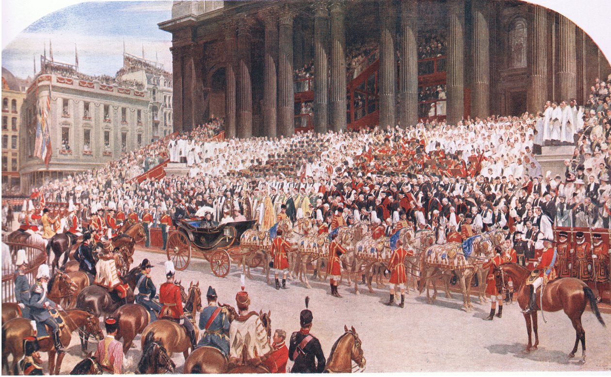 Cathédrale Saint-Paul : Jubilé de diamant de la reine Victoria le 22 juin 1897, de l
