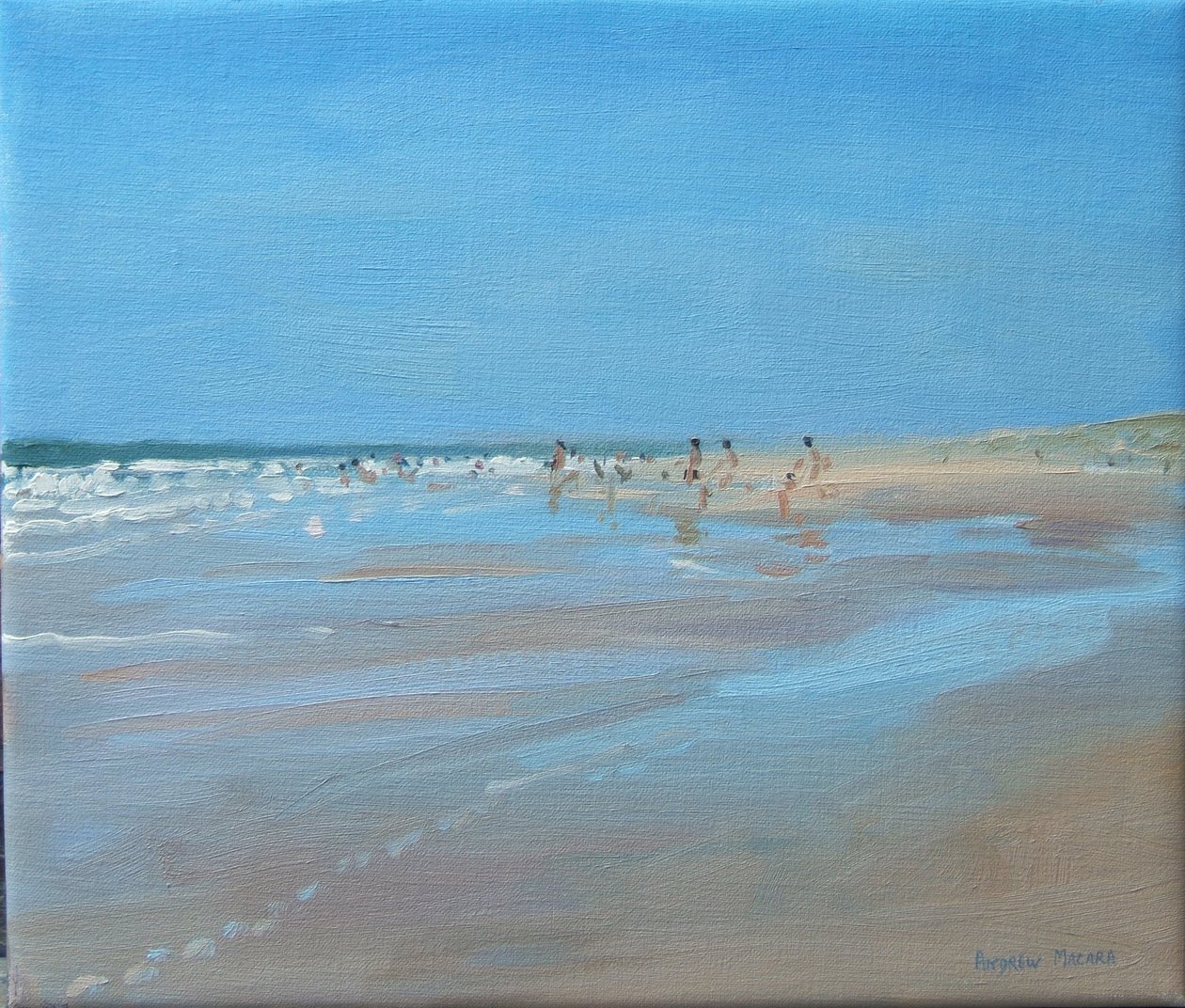 Réflexion Bleue, Montalivet - Andrew Macara