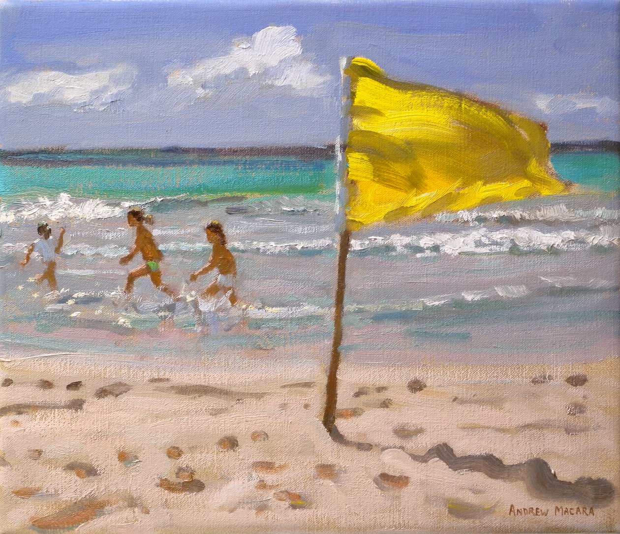 Drapeau jaune, Barbade, 2010 - Andrew Macara