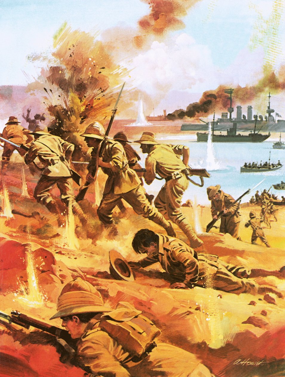Invasion de Gallipoli - Andrew Howat