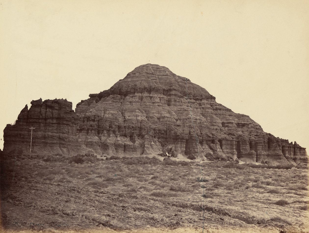 Planche 26. Church Buttes, 1869 (photo) - Andrew Joseph Russell