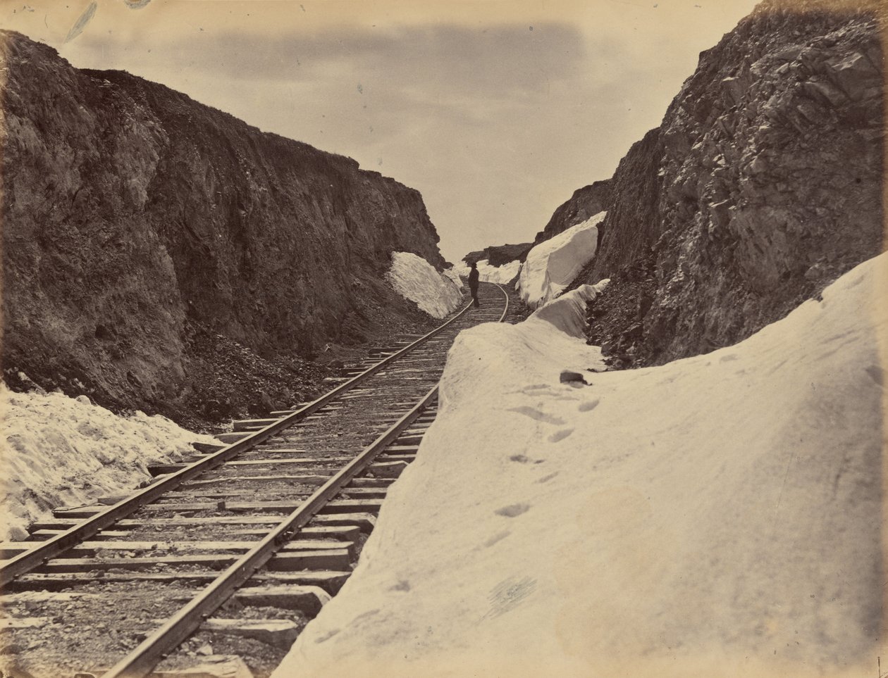 Planche 5. Coupe de Hall, 1869 (photo) - Andrew Joseph Russell