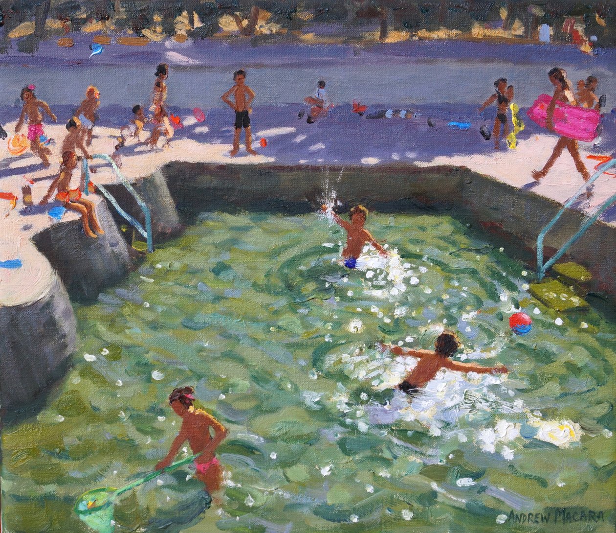 Piscine pour enfants, Vrsar, Croatie - Andrew Macara