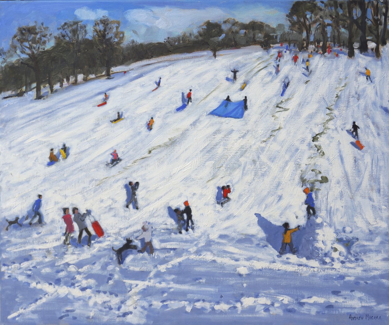 Grand bonhomme de neige, Chatsworth, 2012 - Andrew Macara