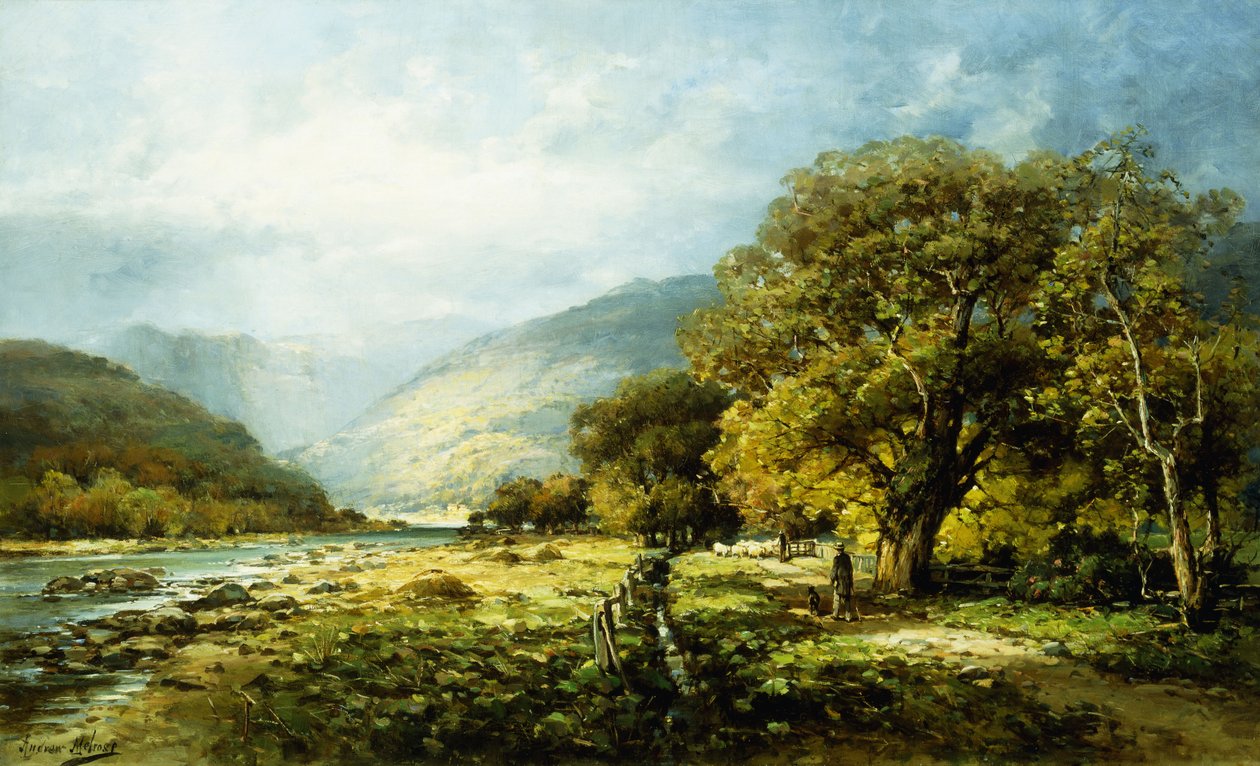 Une promenade le long de la rivière - Andrew Melrose