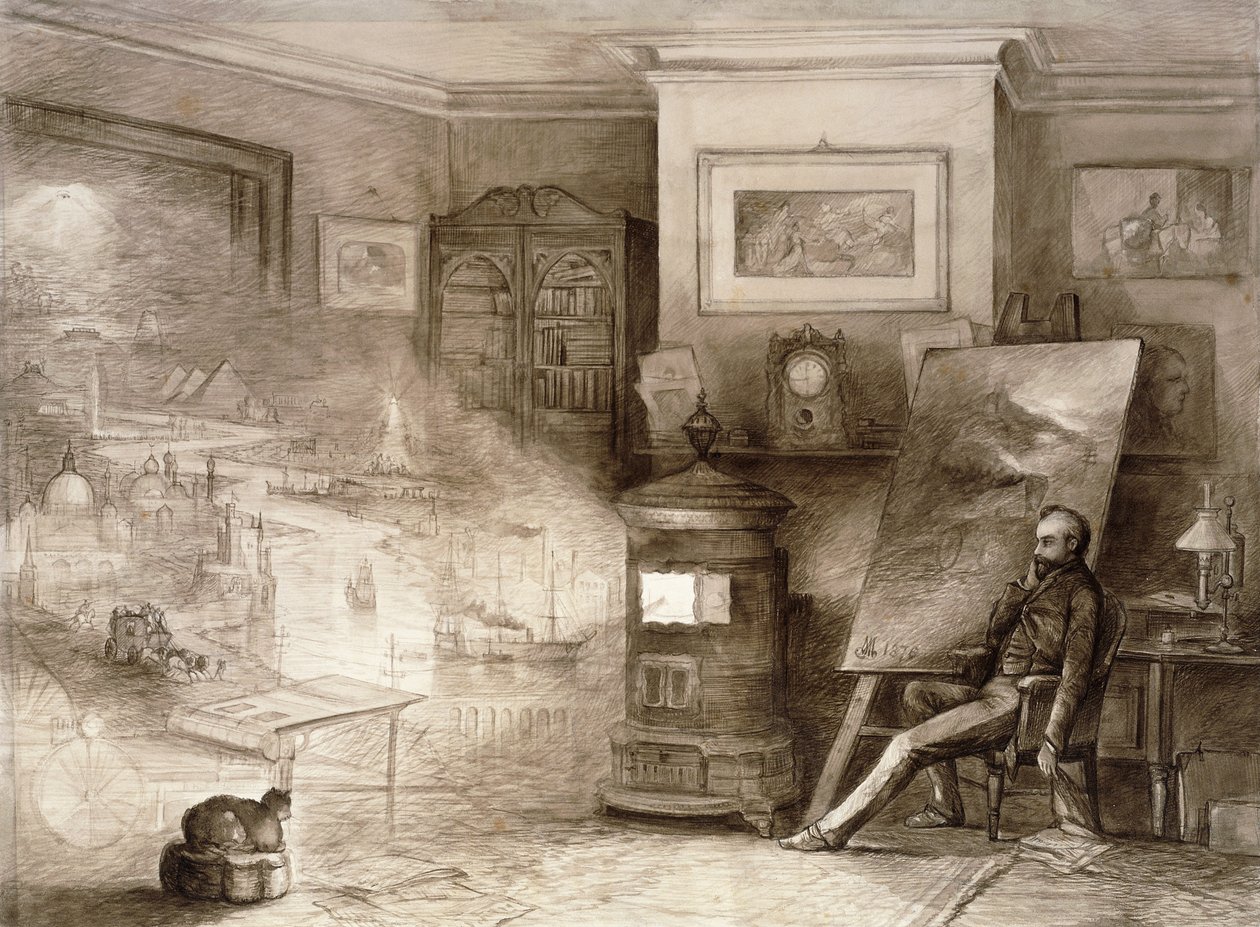 Réflexions du soir, La marée du temps, 1876 - Andrew Melrose