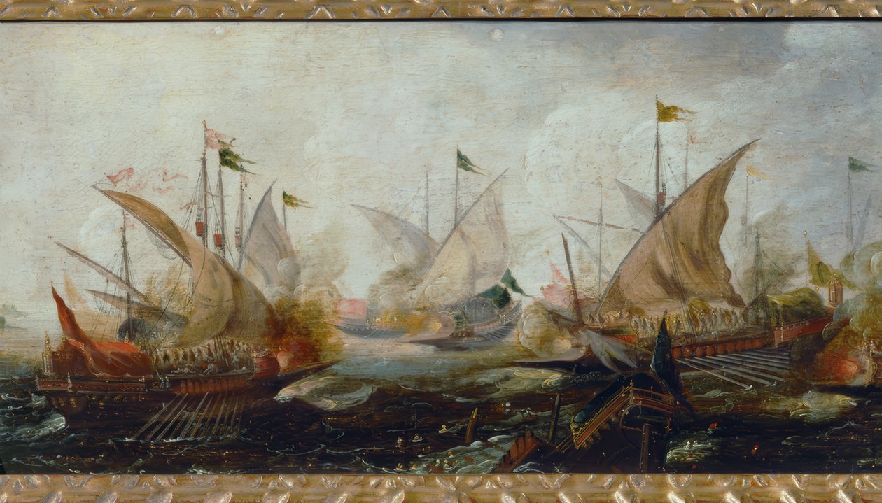 Bataille navale - Andries van Eertvelt