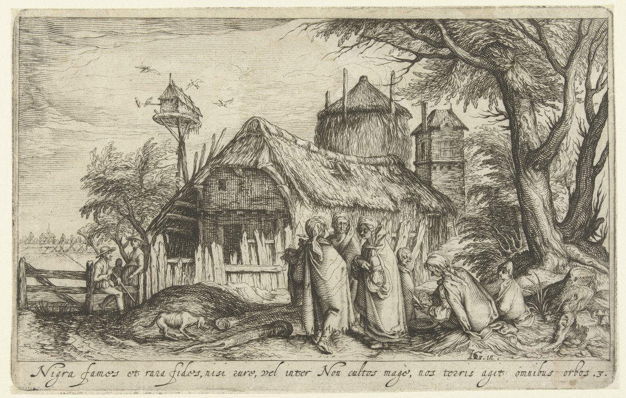Paysage avec Rome - Andries Jacobsz. Stock