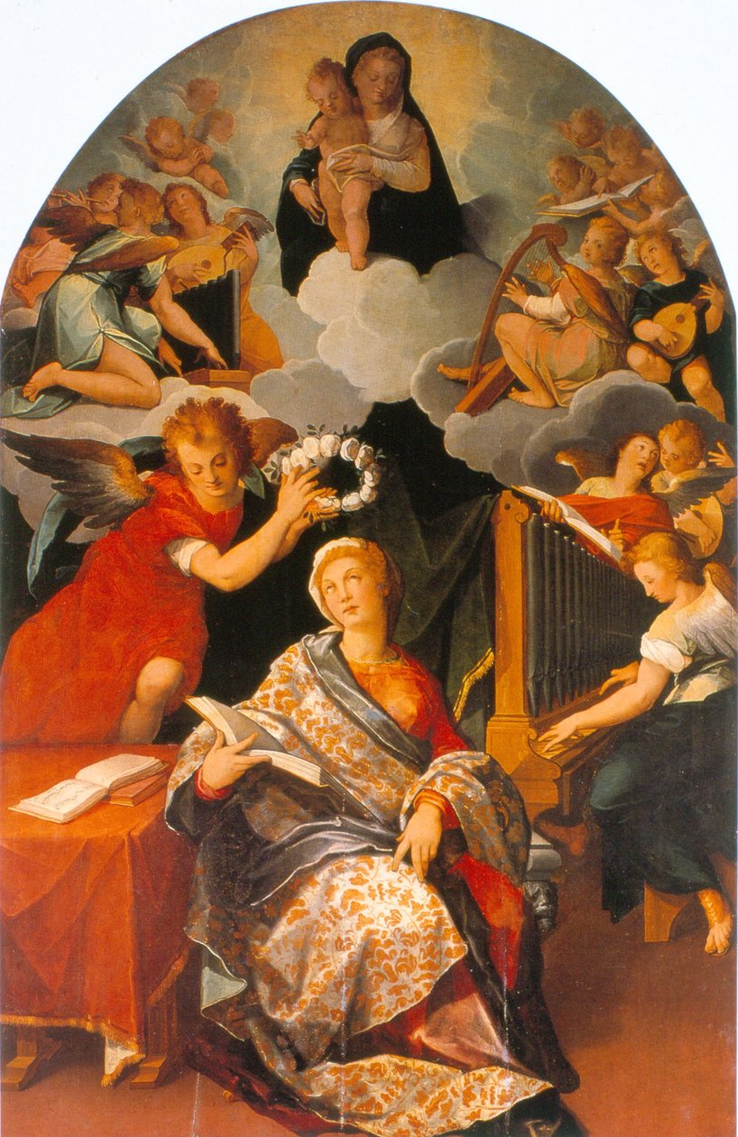 Sainte Cécile - Andrés de la Concha