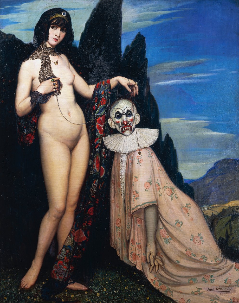 La femme et la marionnette - Ángel Zárraga