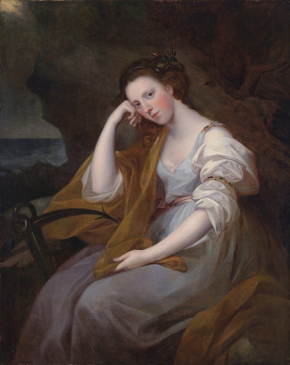 Portrait de Lady Louisa Leveson Gower en Spes (déesse de l
