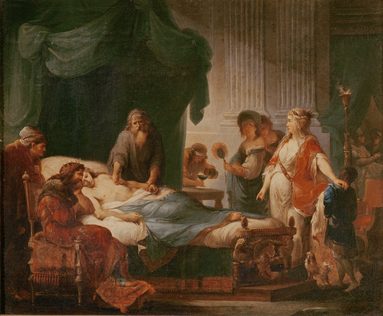 Antiochus et Stratonice - Angelica Kauffmann