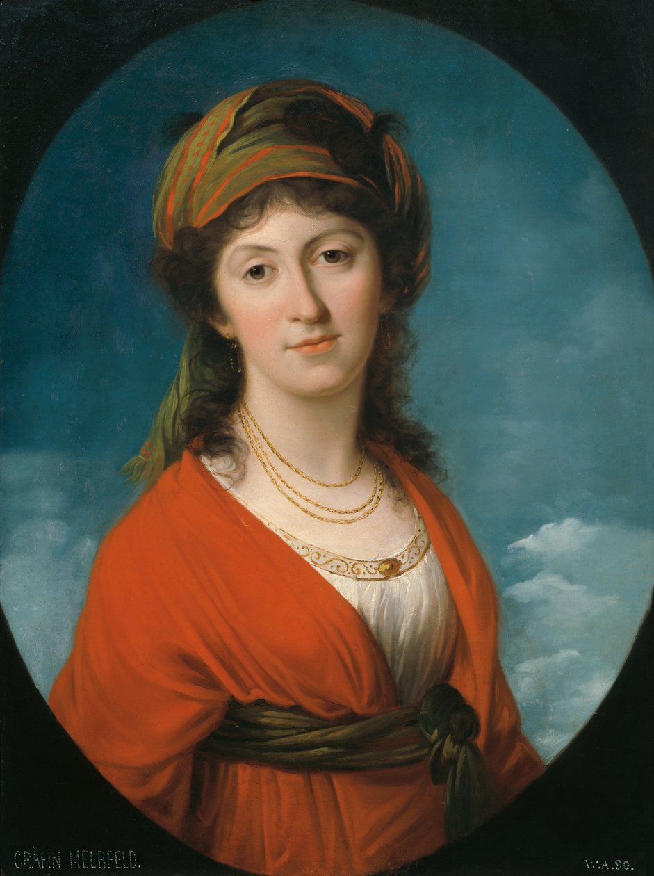 Marie Thérèse Comtesse Meerfeld, née Comtesse Dietrichstein - Angelica Kauffmann