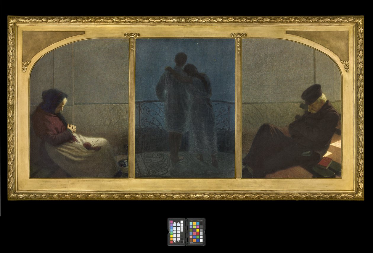 Entre rêve et réalité? - Angelo Morbelli
