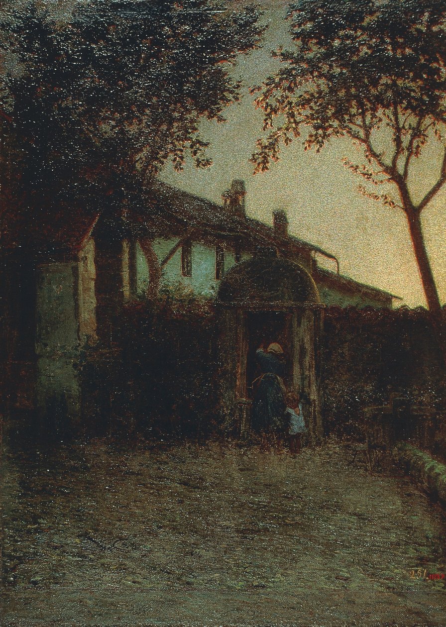 Aube - Angelo Morbelli