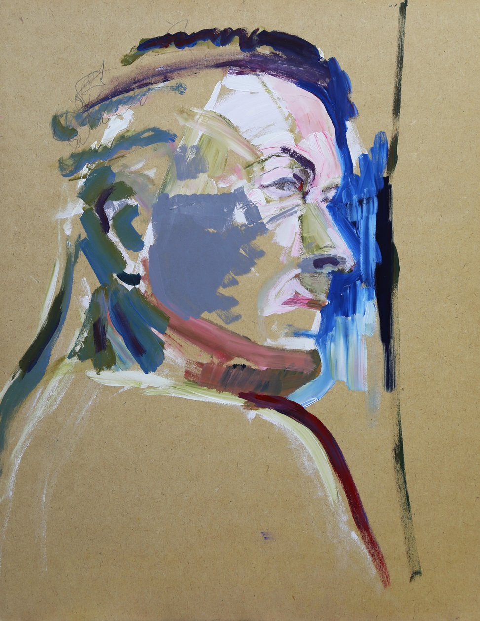 Portrait en couleur, 2019 - Angie Kenber