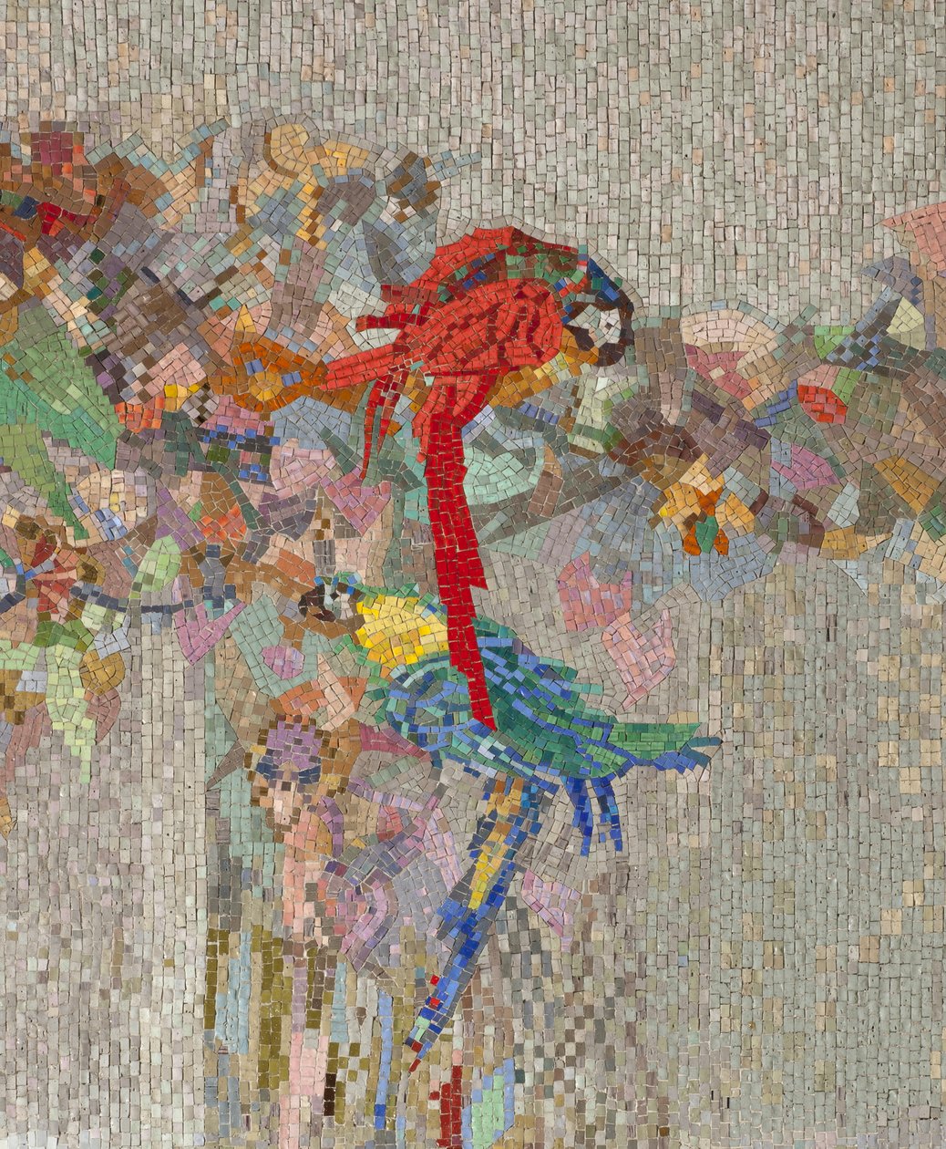 Fleurs et oiseaux, 1914 - Angiolo DAndrea