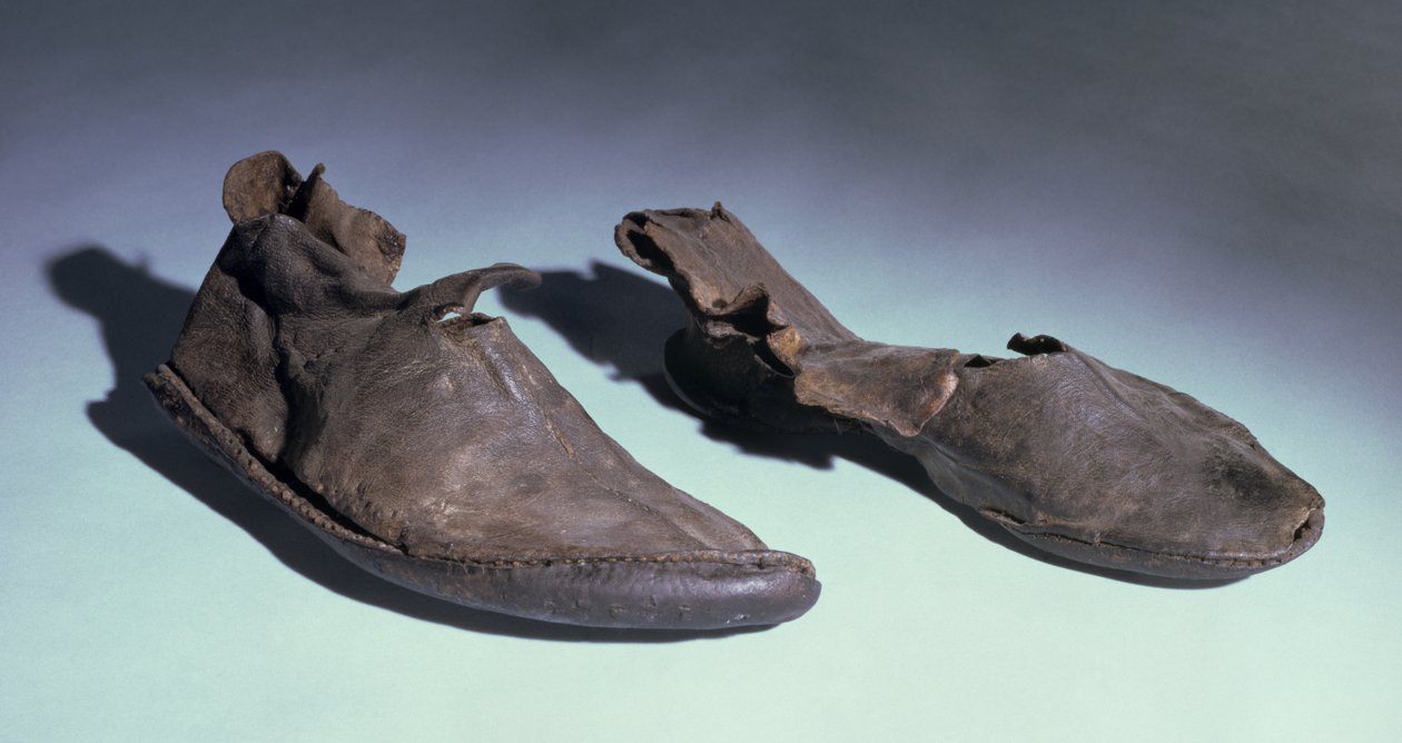 Chaussures, anglo-saxonnes, c.5e-10e siècle - Anglo Saxon
