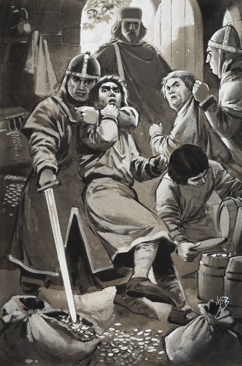 Forgeurs (gouache sur papier) - Angus McBride