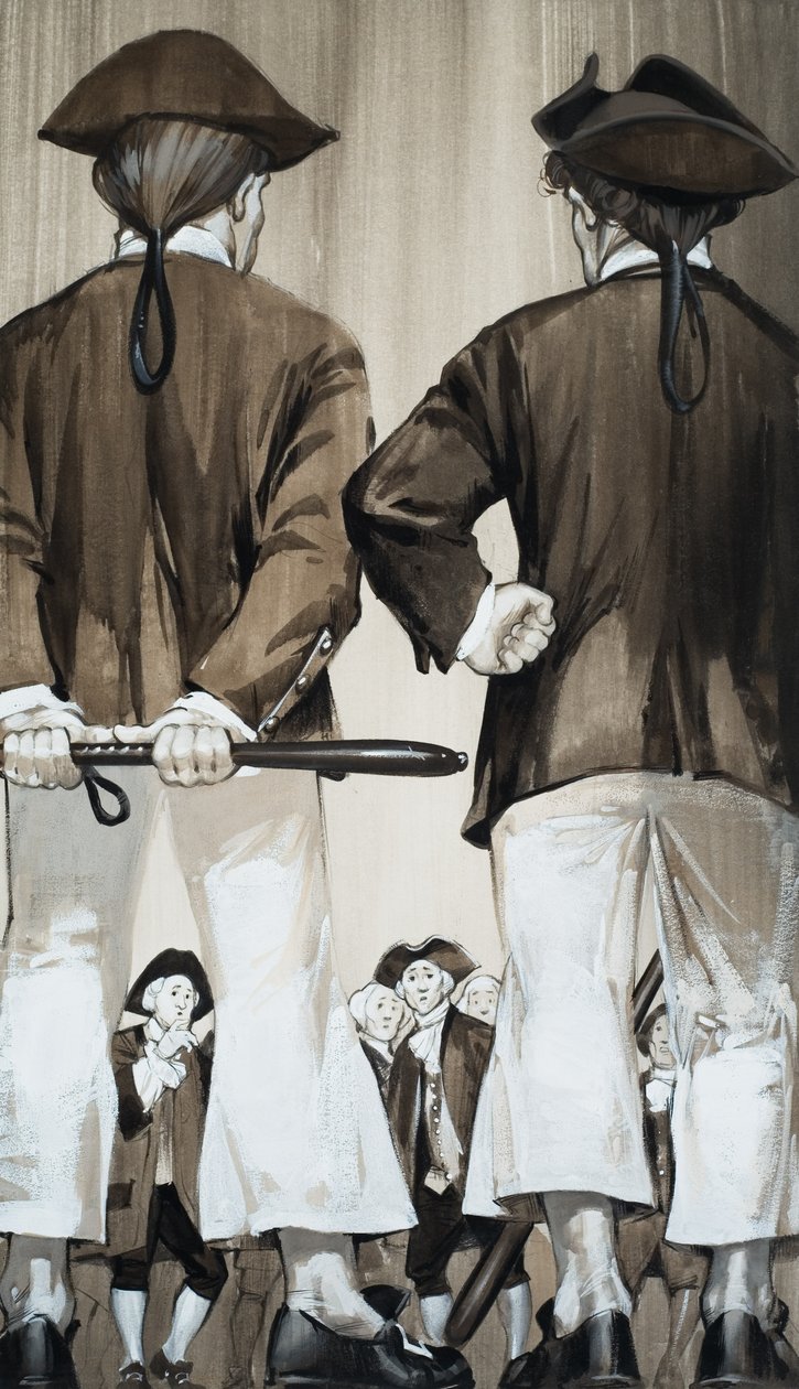 Press Gang (gouache sur papier) - Angus McBride