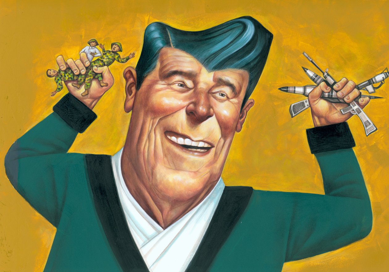 Ronald Reagan - Anita Kunz