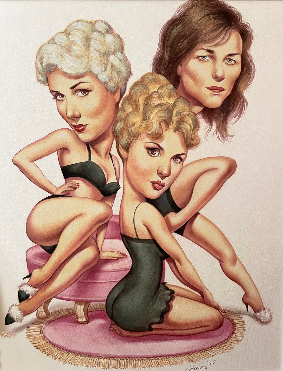 Les trois divas - Anita Kunz