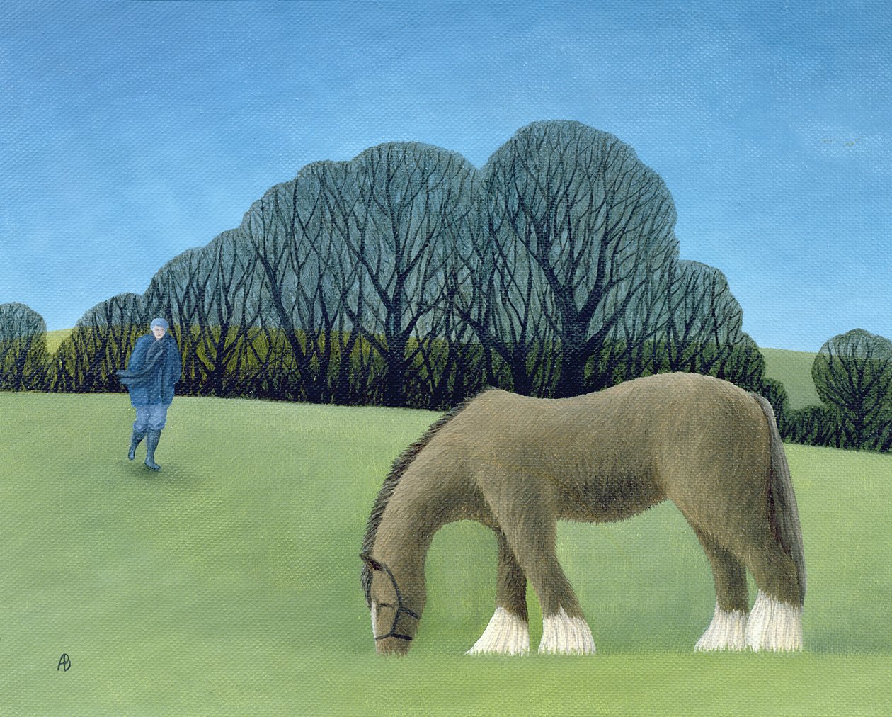 Le cheval de trait, 2006 - Anna Phillips