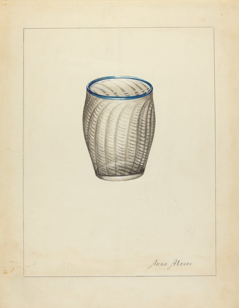 Verre soufflé - Anna Aloisi