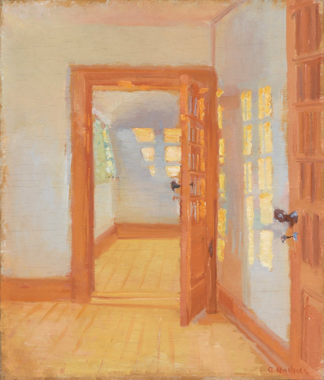 Intérieur. Annexe de Brøndum - Anna Ancher