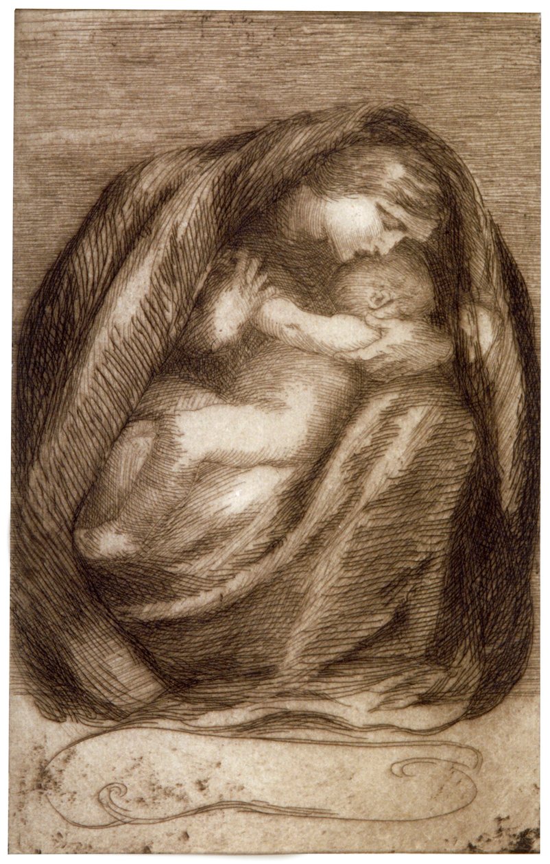 Mère et enfant, 1911 - Anna Lea Merritt