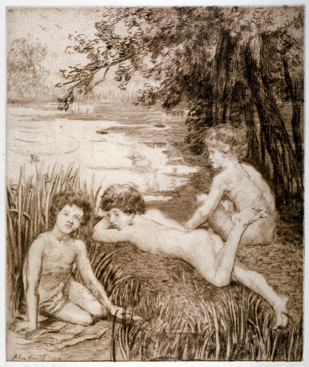 Canard sauvage, 1913 - Anna Lea Merritt
