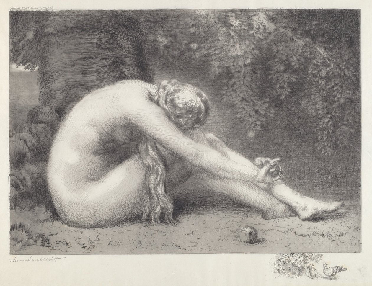 Ève repentante - Anna Massey Lea Merritt