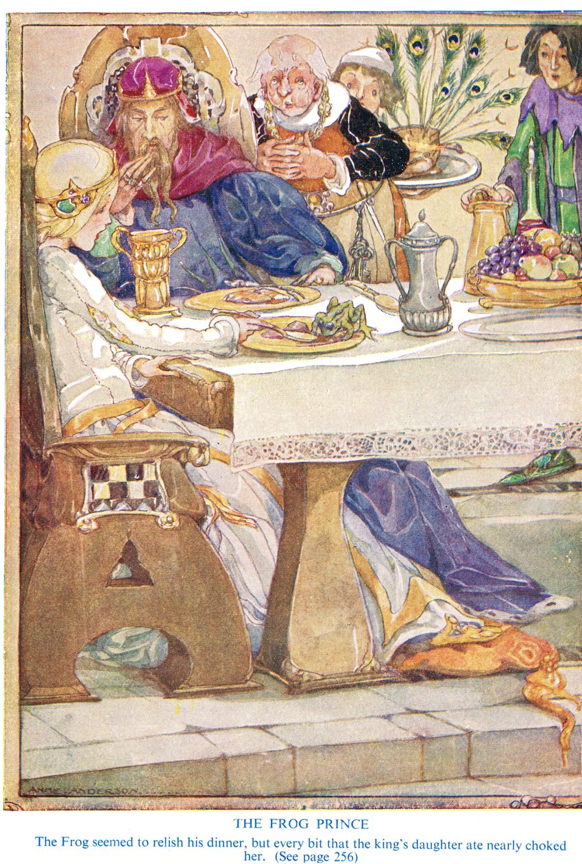 Le prince grenouille, illustration de 