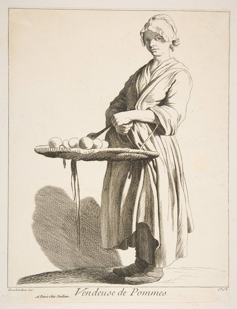 Le Vendeur de Pommes, 1746 - Anne Claude Philippe de Caylus