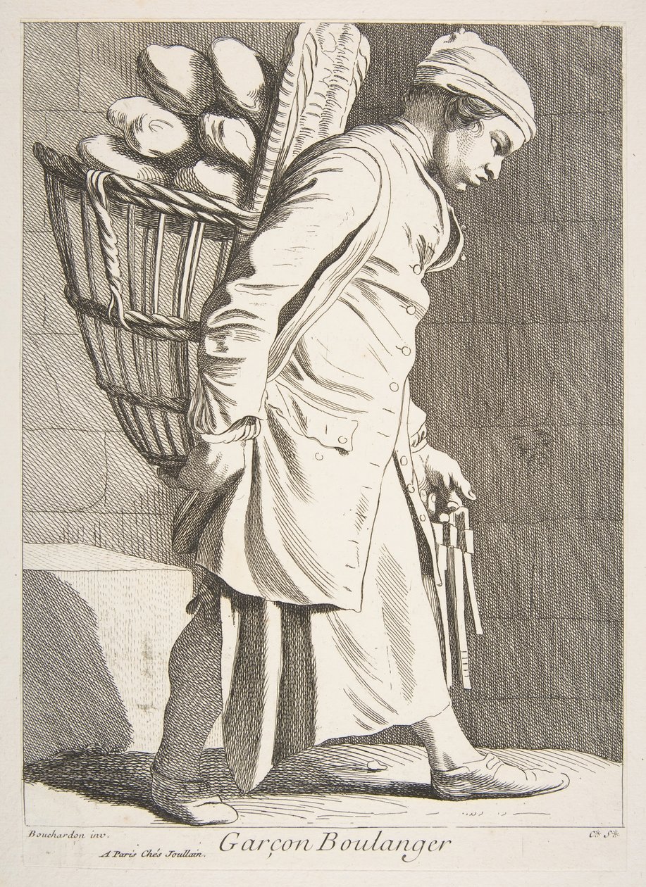 Garçon boulanger, 1746 - Anne Claude Philippe de Caylus
