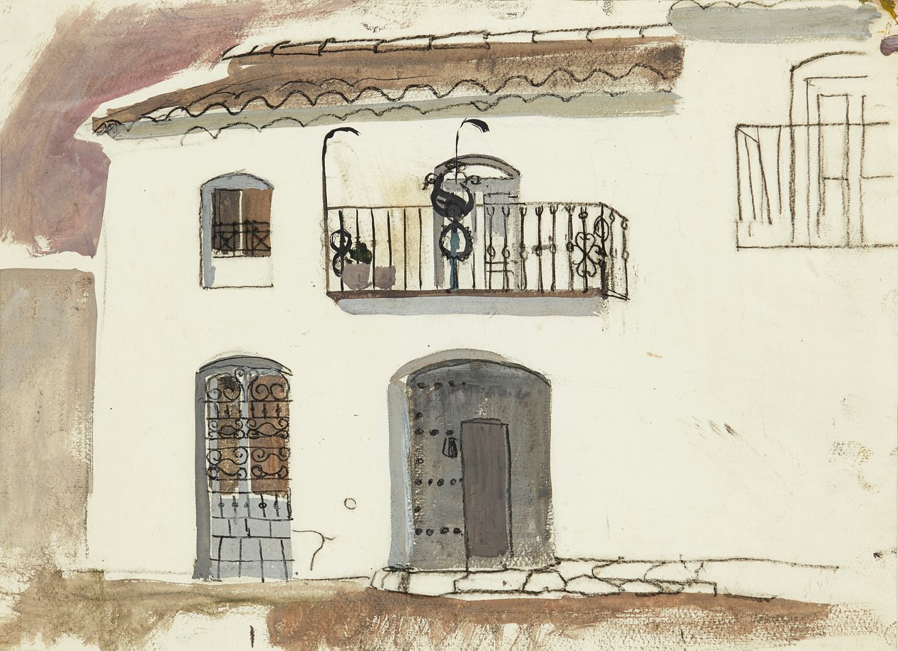 Une maison espagnole - Anne Redpath