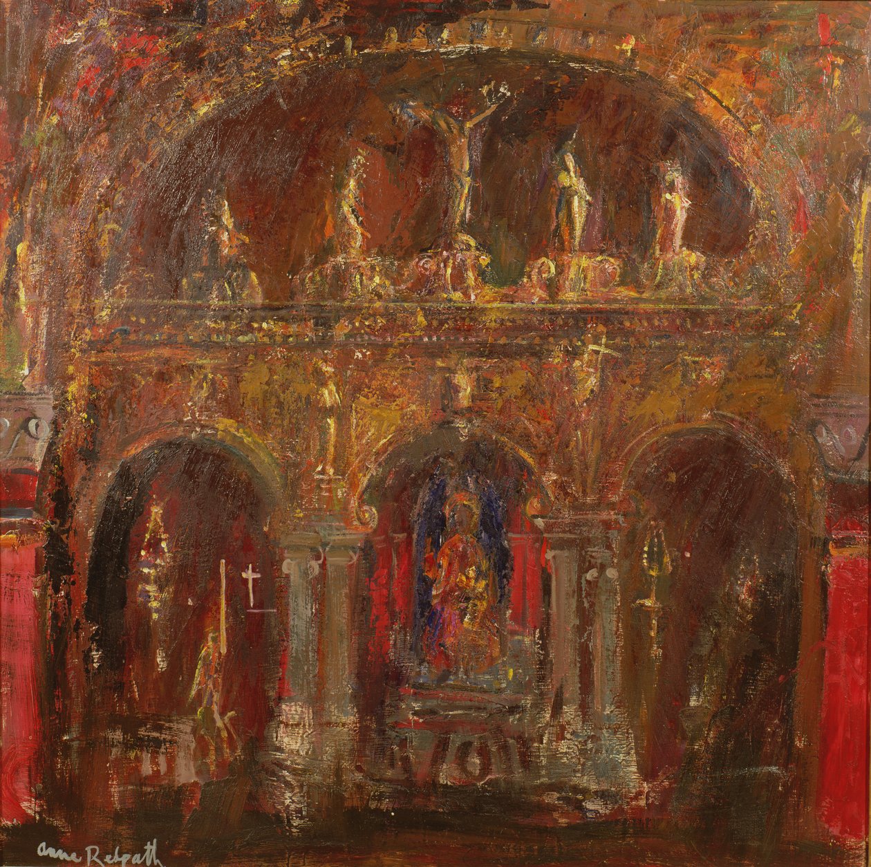 Rood Screen, Torcello - Anne Redpath