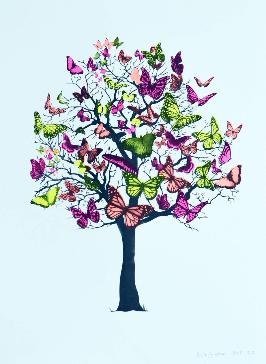 Papillon en fleur, 2016 - Anne Storno