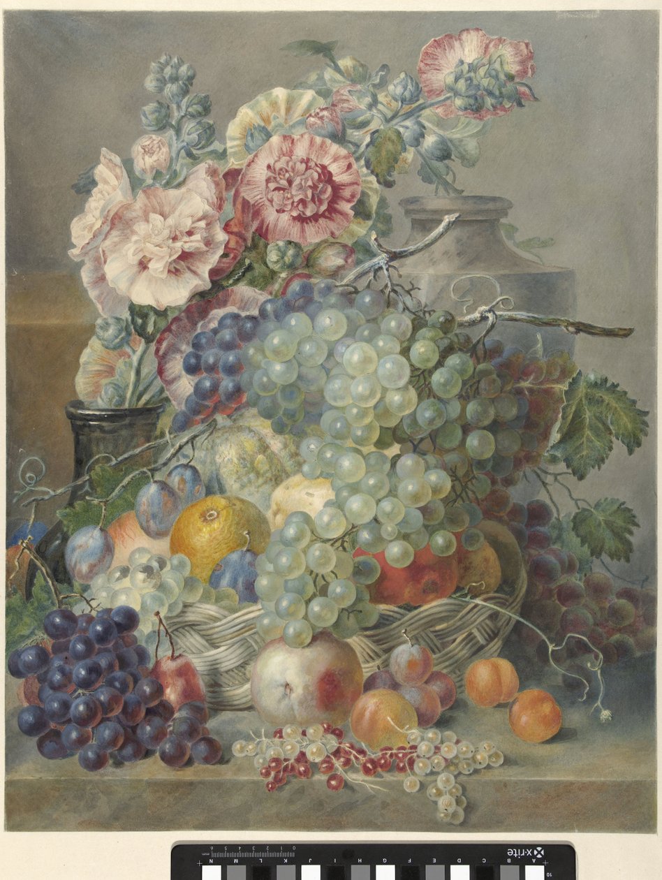 Nature morte avec fruits et fleurs - Annette Reijerman