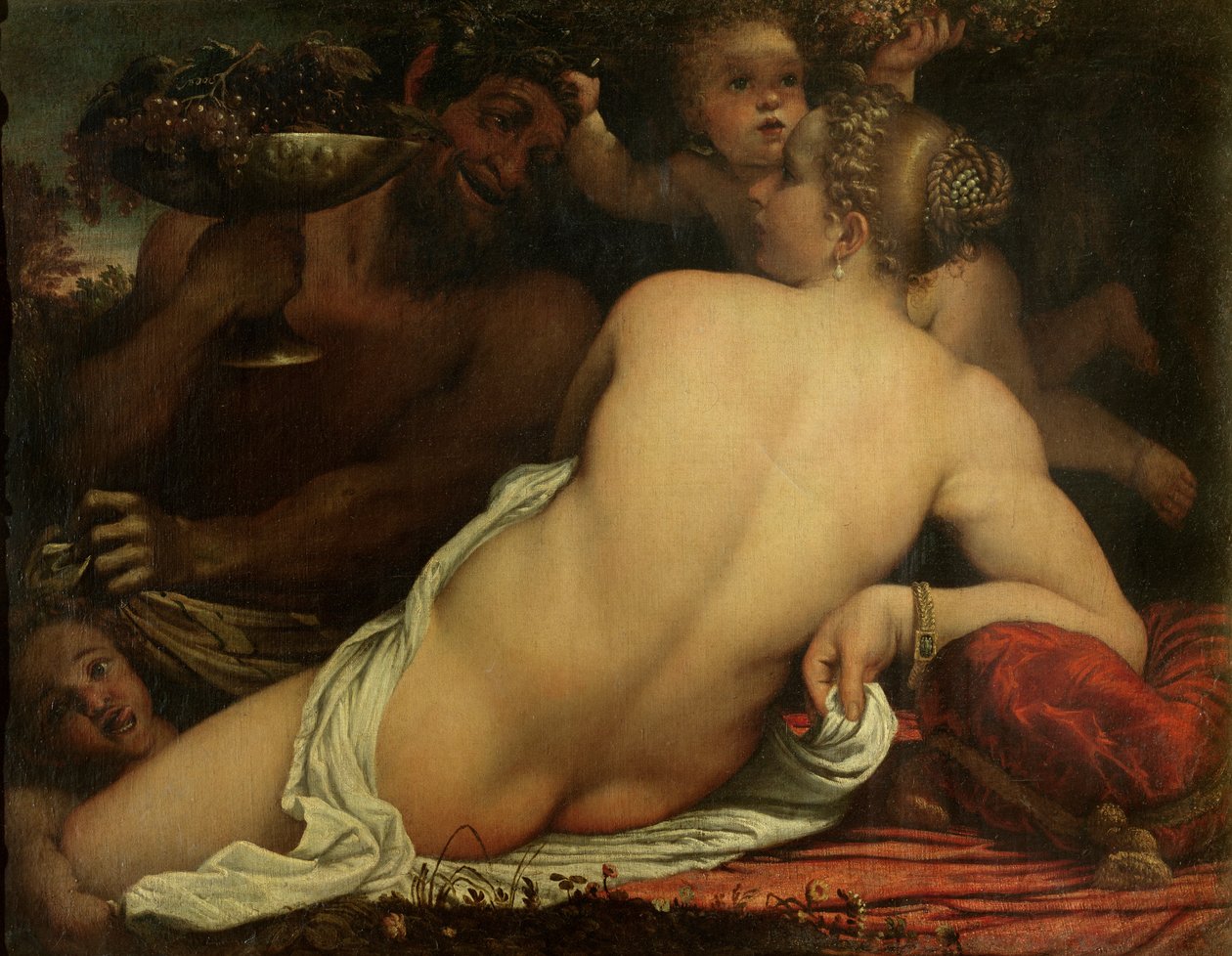Une bacchante - Annibale Carracci