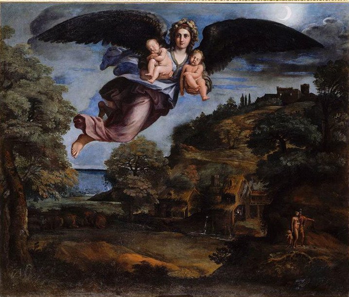 Allégorie de la Nuit - Annibale Carracci