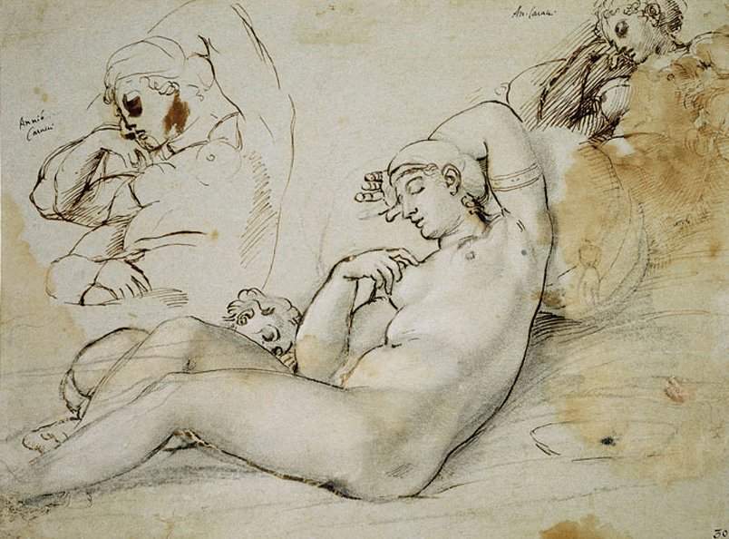Vénus endormie - Annibale Carracci