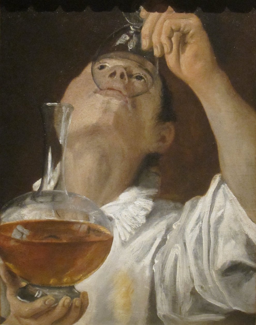 Garçon qui boit - Annibale Carracci
